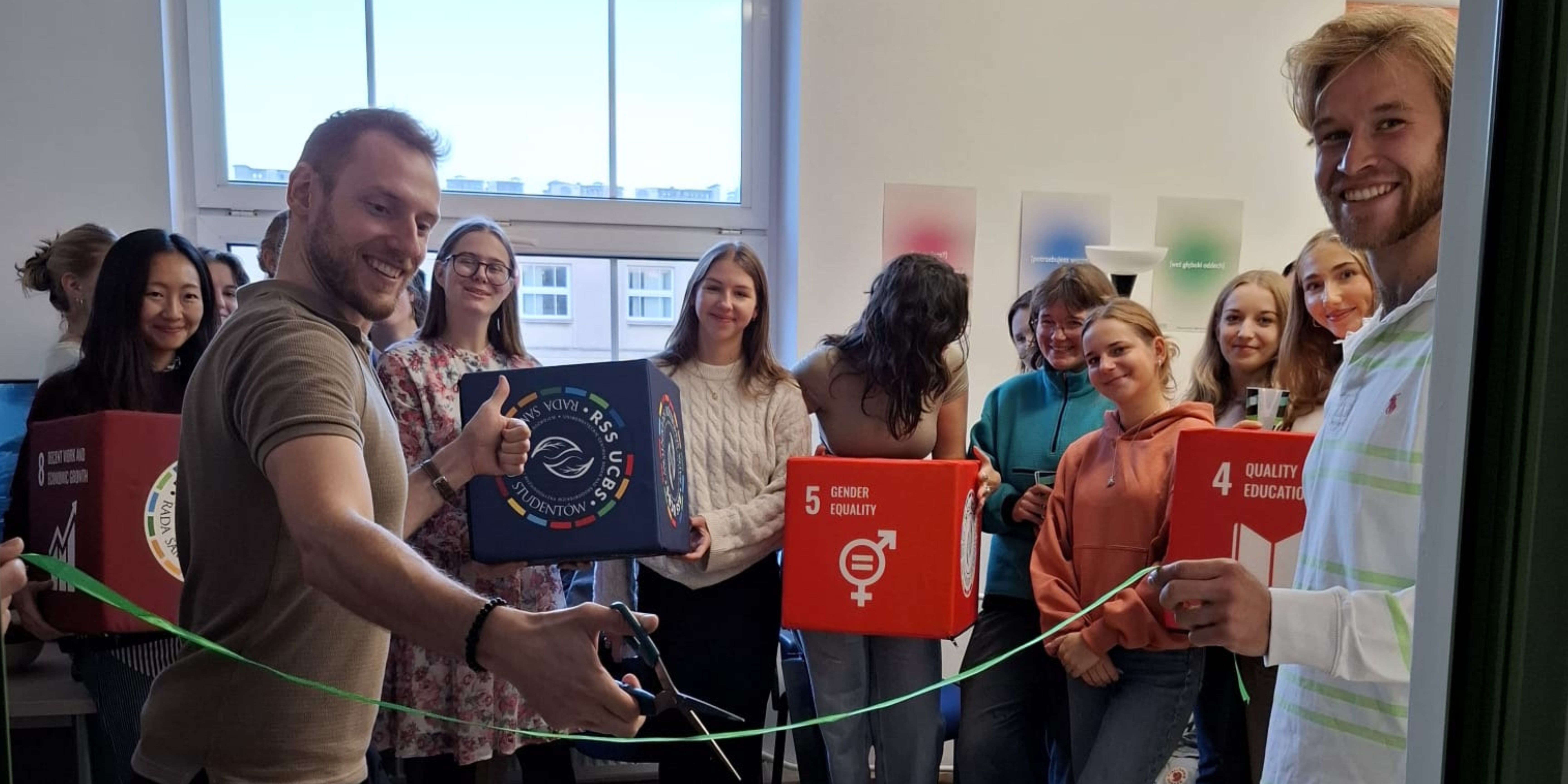 Nowy pokój socjalny w UCBS